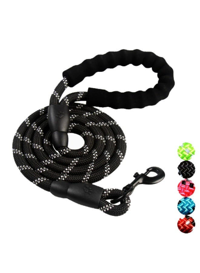 طوق كلاب متين بمقبض مبطن مريح وخيوط عاكسة للغاية - Image 1