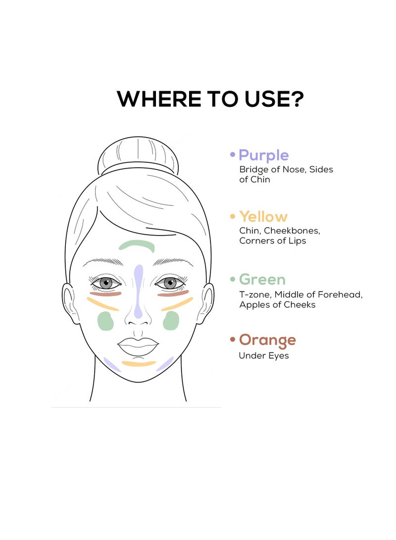 رينيه أديكت كونسيلر وتصحيح اللون الأخضر 2.5 مل، تغطية متوسطة إلى كاملة، لمسة نهائية غير لامعة ناعمة وقابلة للمزج | تركيبة مرطبة خفيفة الوزن تدوم طويلاً، مملوءة بفيتامين E وزيت الأرغان - Image 3