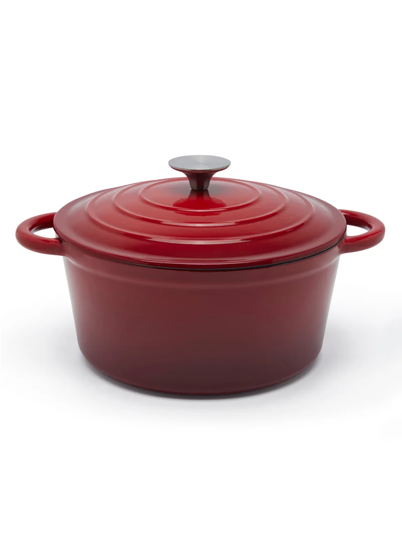 Simply Kitchen Cast Iron Round Casserole