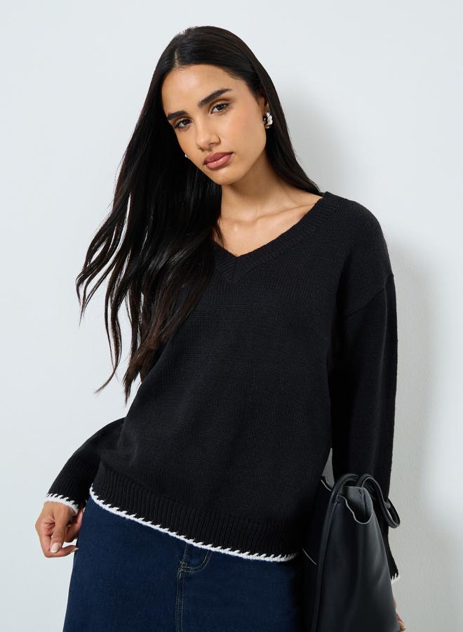 ستايلي كنزة محبوكة - Image 3