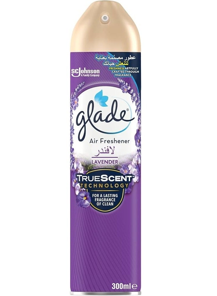 جليد سبراي معطر جو برائحة اللافندر قطعة واحدة + برائحة الفانيليا قطعة واحدة + برائحة الياسمين قطعة واحدة من جليد، 300 مل - Image 3