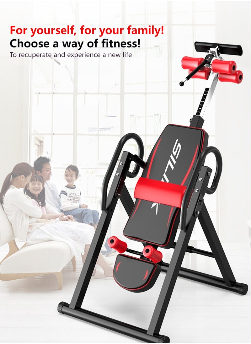ETG - Gravity Heavy Duty Inversion Machine With Headrest And Adjustable Protection Belt, Back Stretcher, Foldable,Load-Bearing Capacity 120KG - Image 1