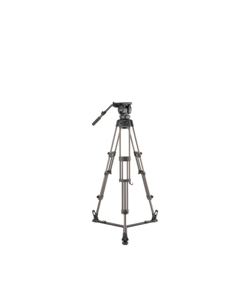 Libec LX10 Two-Stage Aluminum Tripod System and H65B Head and Ground-Level Spreader - Image 1