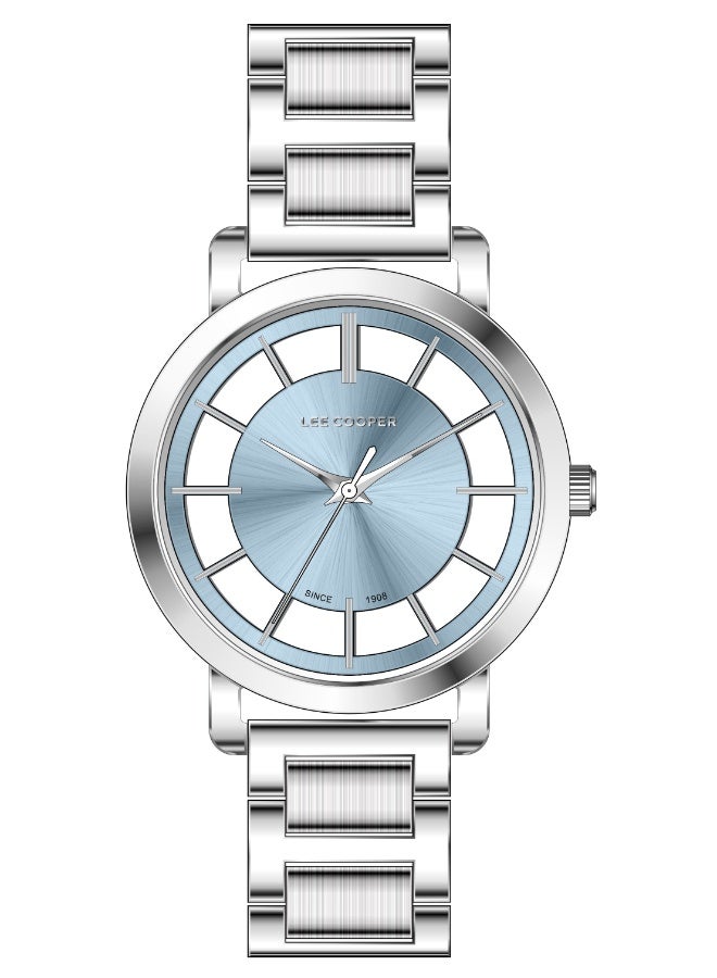 Lee Cooper ساعة معدنية أنالوج للنساء LC08037.300 - 35 مم - Image 1