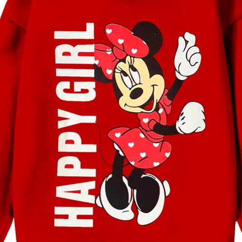 Kuchipoo Cotton Blend Girls Regular Fit Winterwear Hoodie (© Disney-HOD-214, 11-12 Years, Multi-Colored) - Image 3