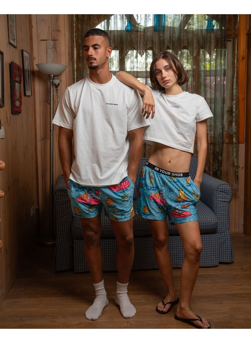 In Your Shoe Fishies Pshorts  - Image 1