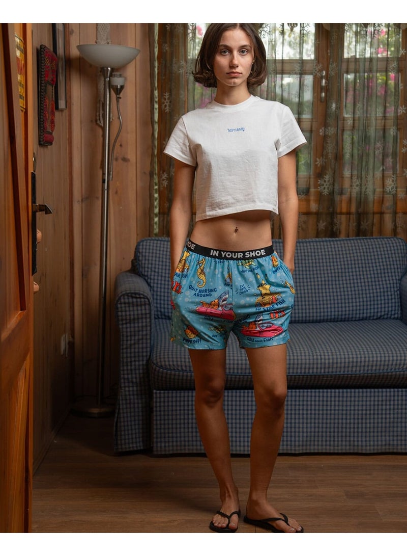 In Your Shoe Fishies Pshorts  - Image 3