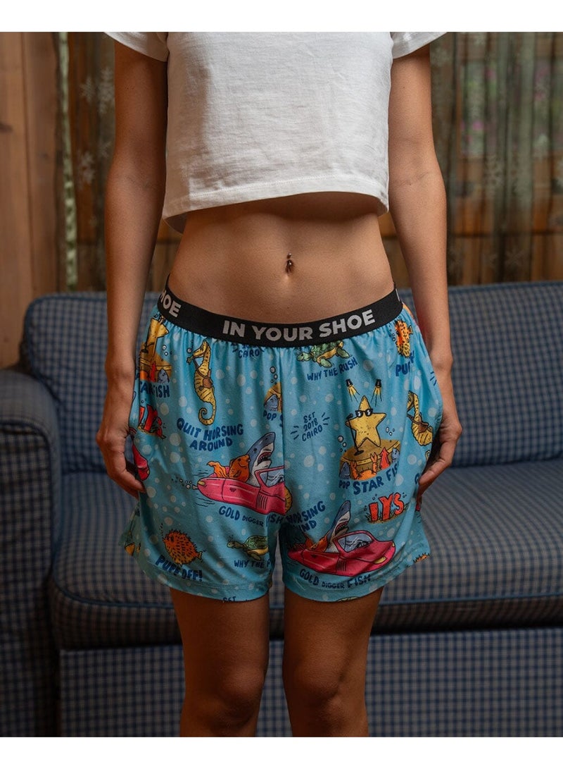 In Your Shoe Fishies Pshorts  - Image 2