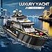 Reobrix Luxury Yacht Building Block Set for Adult 66103 Cruise Ship Building Toy Boat Model Kit Yacht Collectible Display Decorations Gift for Adult Boys Girls Kids 14 4421PCS - Image 4