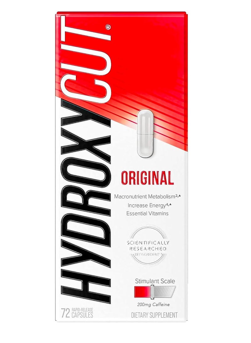 Hydroxycut Weight Loss Pills for Women  Men 72 Caps - Image 1