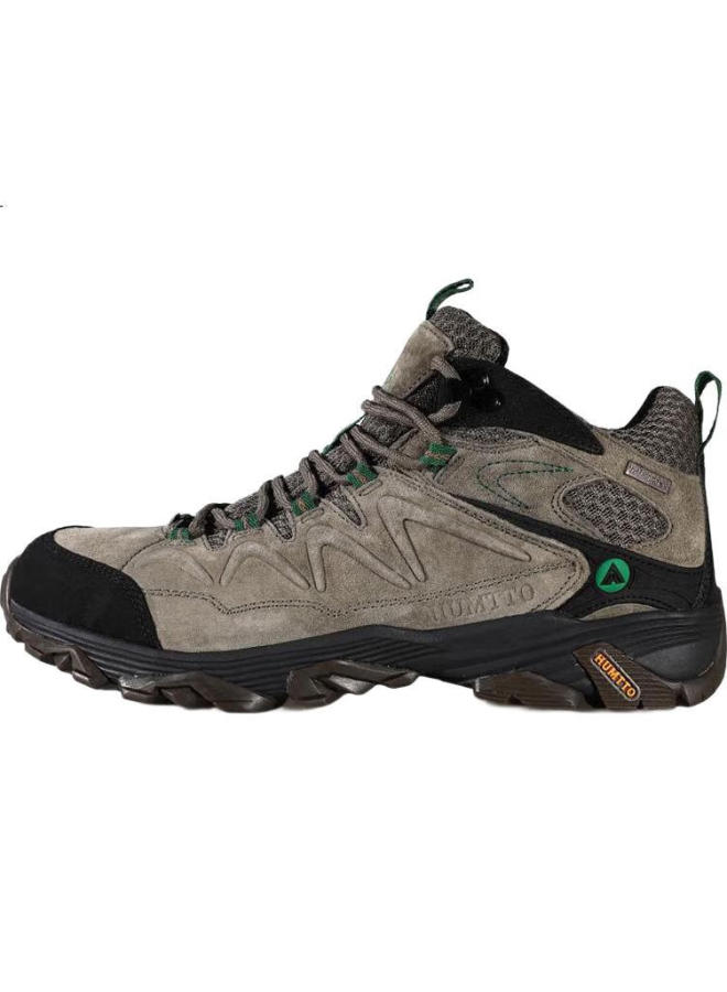 HUMTTO New Hiking Shoes, Comfortable Shock-Absorbing Outdoor Trekking Shoes, Non-Slip Wear-Resistant Men'S Cross-Country Climbing Shoes, Khaki, Size 43 - Image 1