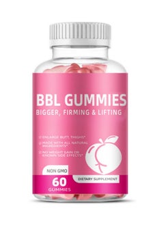 BBL BBL body Curve gummies, hip and bust enlargement booster and Enhancement,Lifting Gummies For Women,Health Support Dietary Supplement 60 Gummies  - Image 1