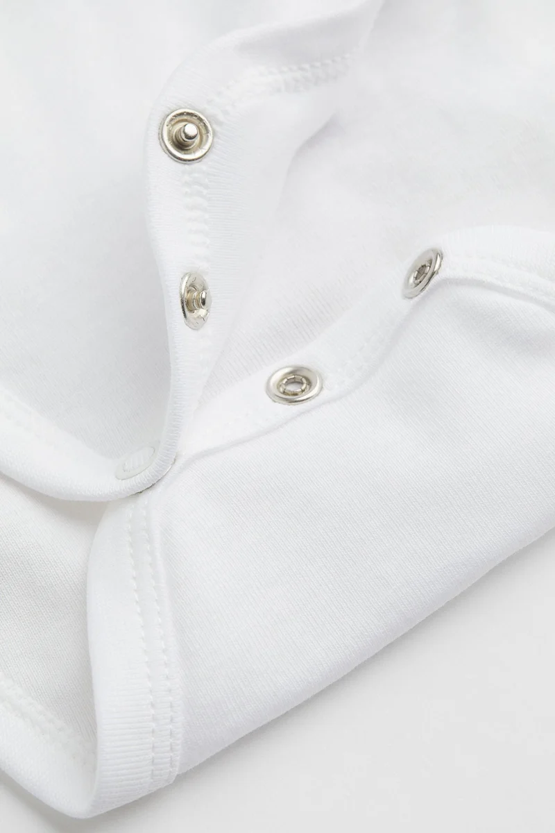 H&M 3-Pack Long-Sleeved Cotton Bodysuits