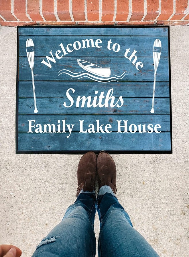 VictoryStore Home Accessories: Custom Lake House Doormat 24 Inches by 36 Inches (Family Lakehouse) - Image 4
