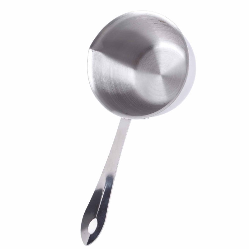 Butter Warmer Pot: 300ml Stainless Steel Induction Bottom - Dual Pour Spouts Cool Handle Versatile Saucepan for Home Cooks And Bakers - Image 5