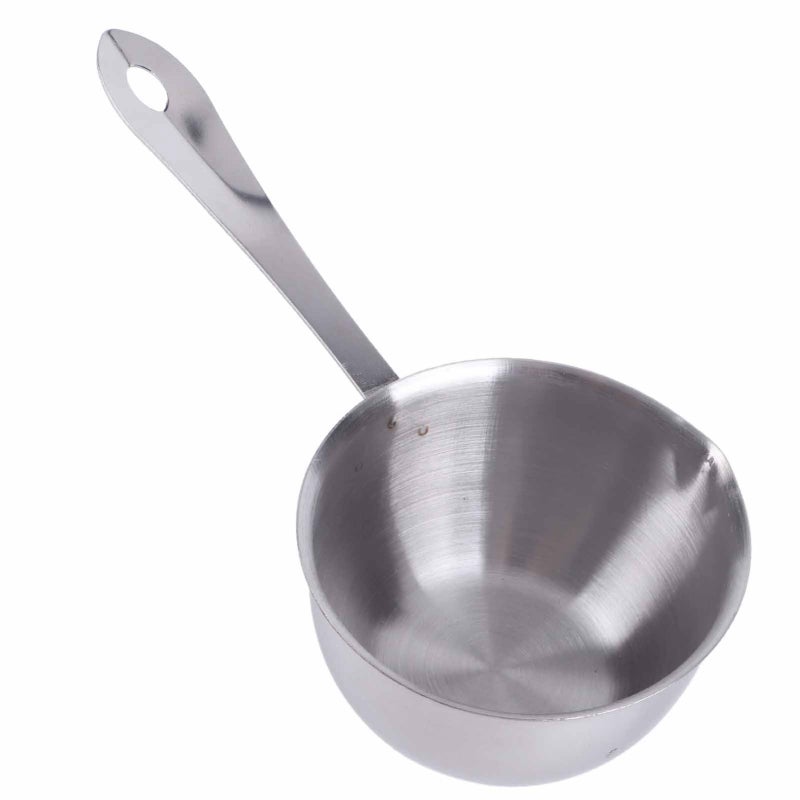 Butter Warmer Pot: 300ml Stainless Steel Induction Bottom - Dual Pour Spouts Cool Handle Versatile Saucepan for Home Cooks And Bakers - Image 1