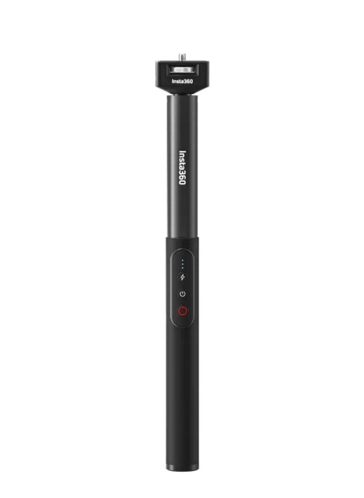 Insta360 - Insta360 GPS Preview Remote and Power Selfie Stick Combo Pack - Image 1