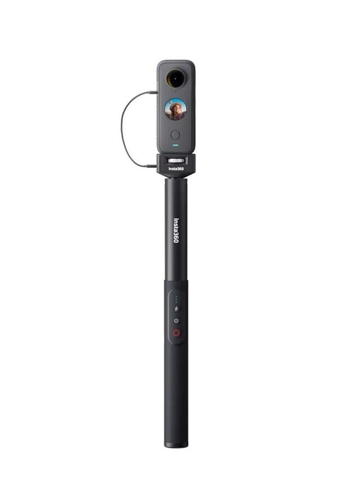 Insta360 - Insta360 GPS Preview Remote and Power Selfie Stick Combo Pack - Image 1
