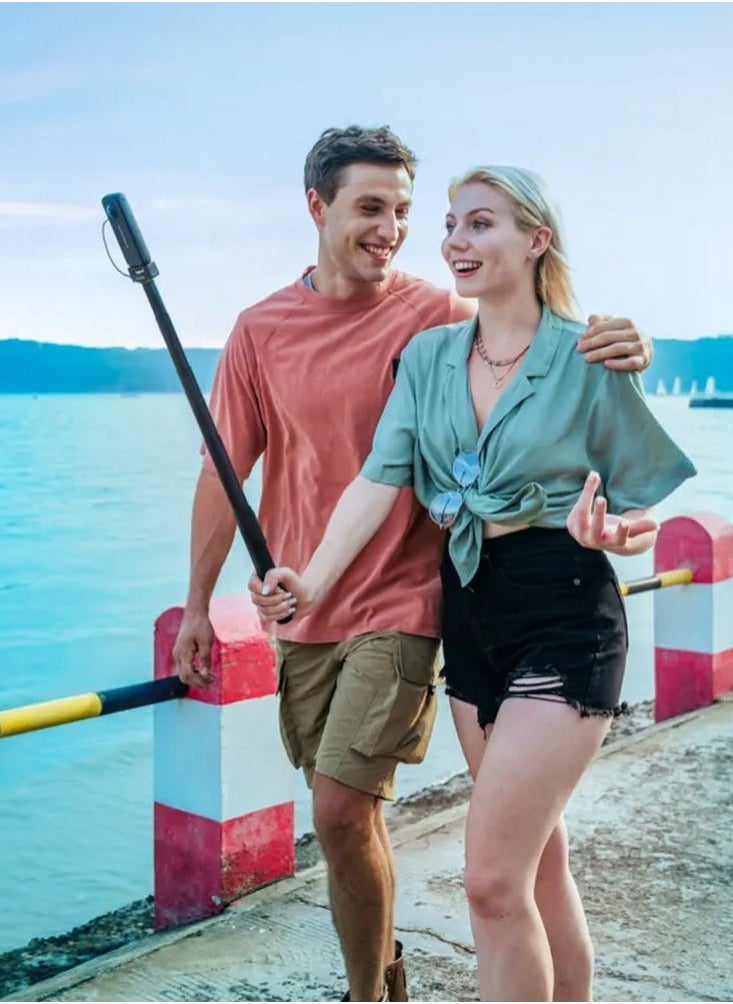Insta360 - Insta360 GPS Preview Remote and Power Selfie Stick Combo Pack - Image 1