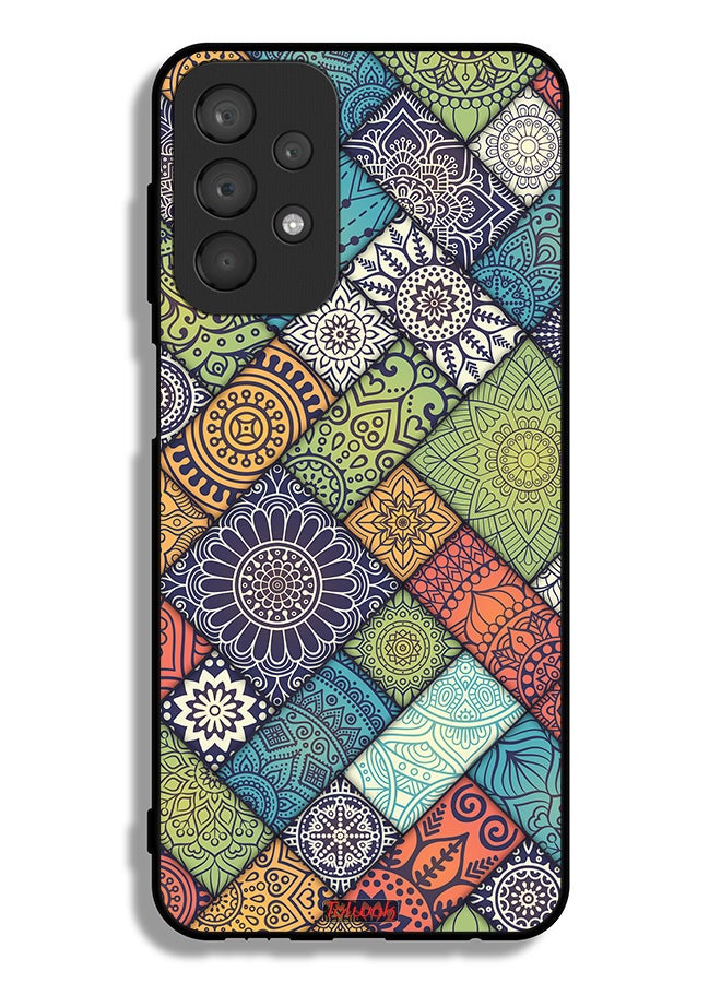 Tolwak Samsung Galaxy A23 4G Protective Case Cover Mandala Pattern - Image 1