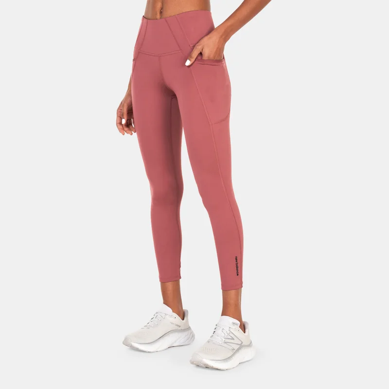 New Balance Women's Shape Shield 7/8 High Rise Pocket Leggings