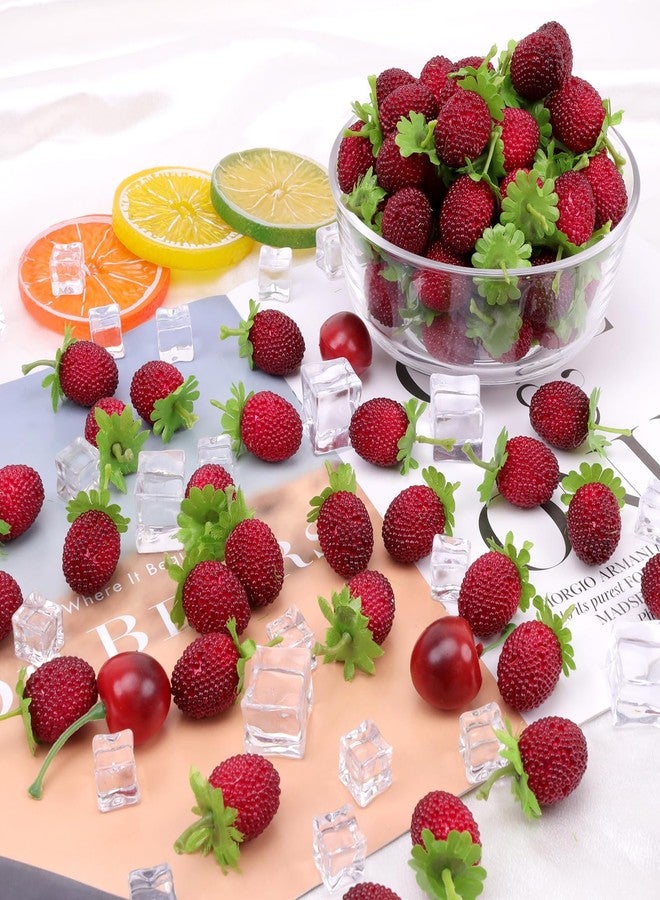 Gresorth 30pcs Artificial Raspberry Fake Fruit Decoration Home House Kitchen Cabinet Food Model - Image 4