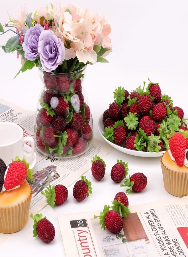 Gresorth 30pcs Artificial Raspberry Fake Fruit Decoration Home House Kitchen Cabinet Food Model - Image 5