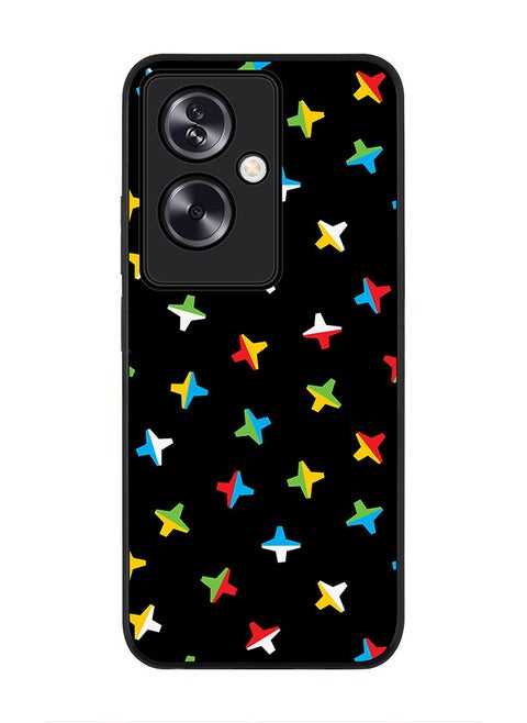 Rugged Black Edge Case for OnePlus Nord N30 SE, Slim fit Soft Case Flexible Rubber Edges Anti Drop TPU Gel Thin Cover - Twofaced Ex's