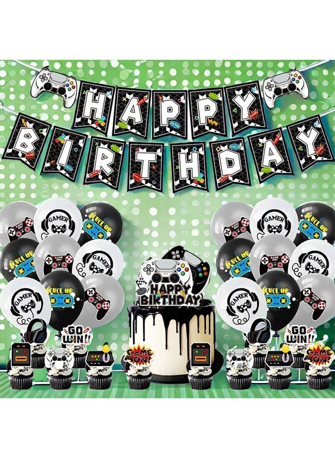Birthday Party Decoration Balloon Set Game Theme Boy - Image 4