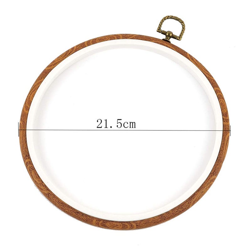 Anjetan 3-Piece Embroidery Hoop Set - Round Sewing Hoops & Frames - Image 2