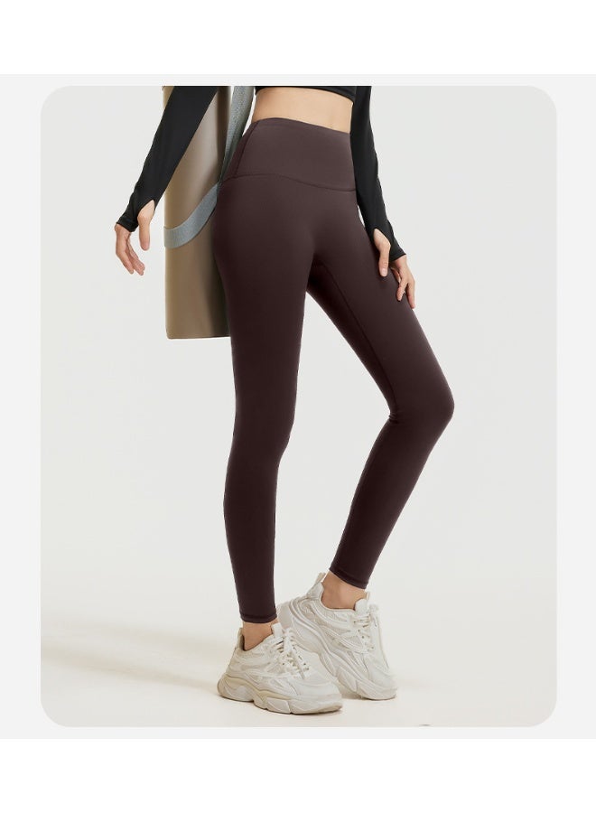 Yoga Pants For Women High Waist Elastic Hip Lift Fitness Leggings Soft Naked Feel GYM Clothes Workout Running Tights  - Image 2