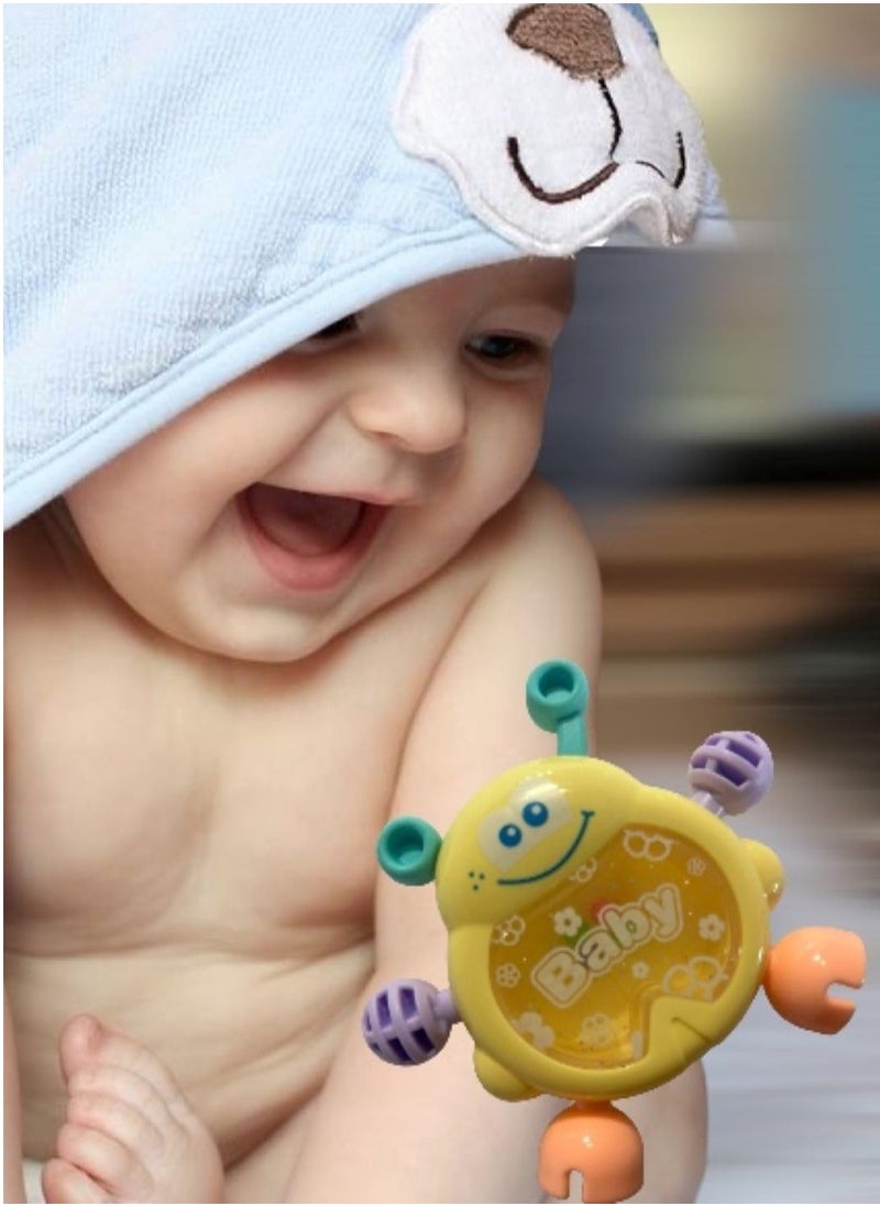 XiuWoo Baby Toy Rattle Set 10 pcs with Storage Box Teether Developmental Toys for Babies Infant Newborn Learning Toys Baby Gift, green  - Image 5