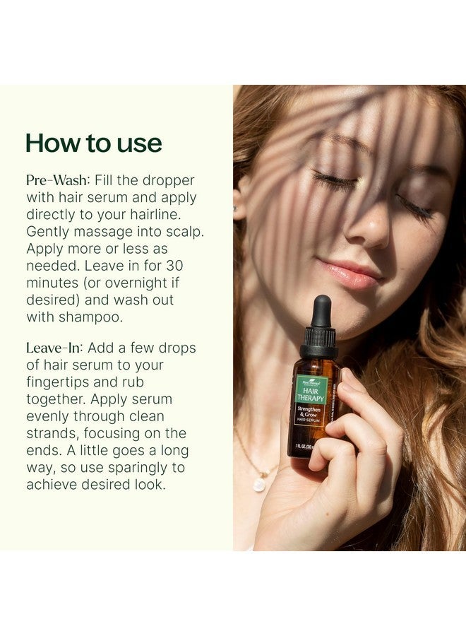 Plant Therapy Hair Therapy Strengthen & Grow Hair Repair Serum 1 oz with Argan & Castor Oil - Image 2