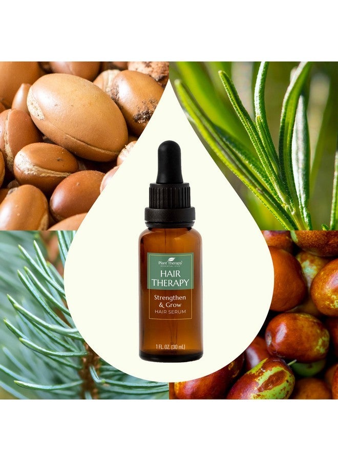 Plant Therapy Hair Therapy Strengthen & Grow Hair Repair Serum 1 oz with Argan & Castor Oil - Image 3