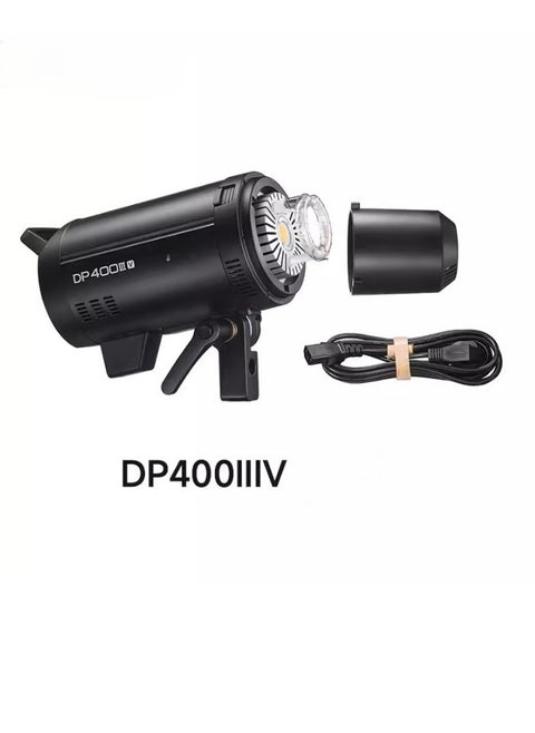 ضوء ملء DP400IIIV، ضوء ستروب بنظام X اللاسلكي 2.4G، ضوء فلاش الاستوديو مع وظيفة مضادة للفلاش المسبق، ضوء تصوير ضوئي قابل للتعديل، (DP400IIIV قياسي)