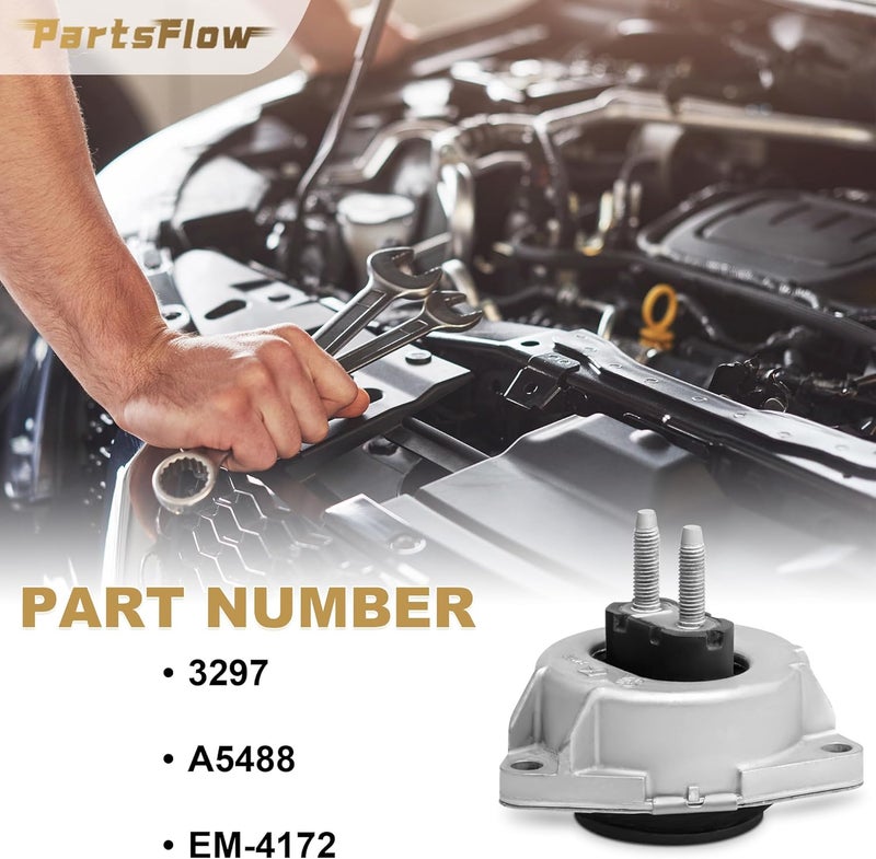 PartsFlow Engine Motor & Transmission Mount for 2011-2019 Jeep Grand Cherokee 3.6L 5.7L RWD - Image 3