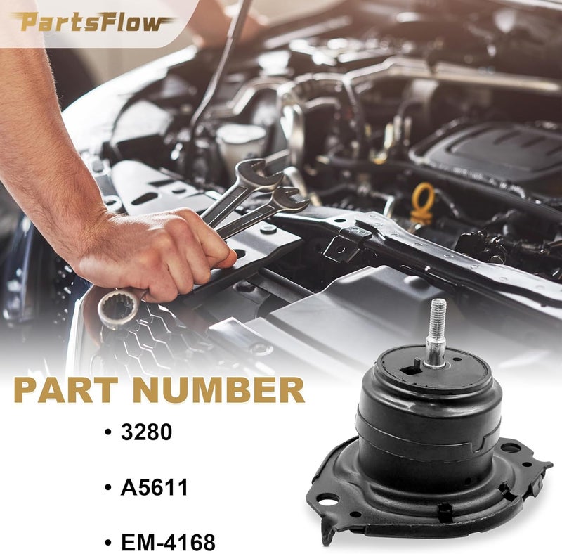 PartsFlow Engine Motor & Transmission Mount for 2011-2019 Jeep Grand Cherokee 3.6L 5.7L RWD - Image 5