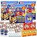 Nickelodeon Paw Patrol Party Favors Bulk Set Bundle with 60 Pieces Party Favor Boxes with Stickers Tattoos and Stampers for Kids Birthday Paw Patrol Classroom Prize Boxes - Image 2