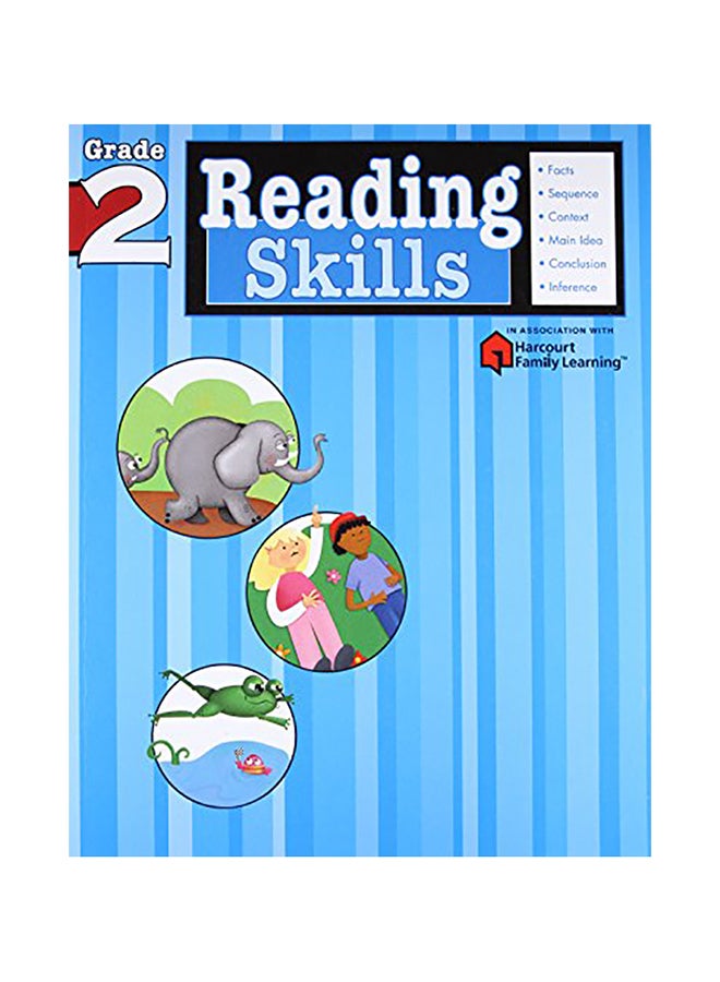 Reading Skills: Grade 2 (Flash Kids Harcourt Family Learning) - Image 1