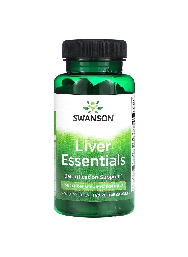 Swanson, Liver Essentials, 90 Veggie Capsules