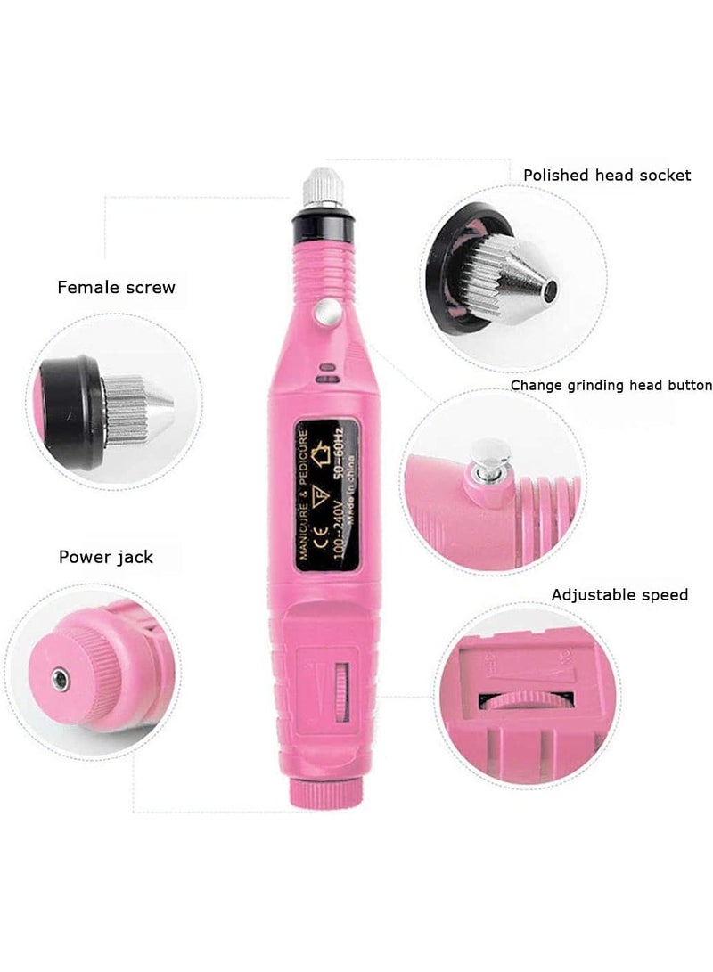 ORiTi أداة طاحونة كهربائية محمولة لقلم فن الأظافر من الأكريليك - Image 3