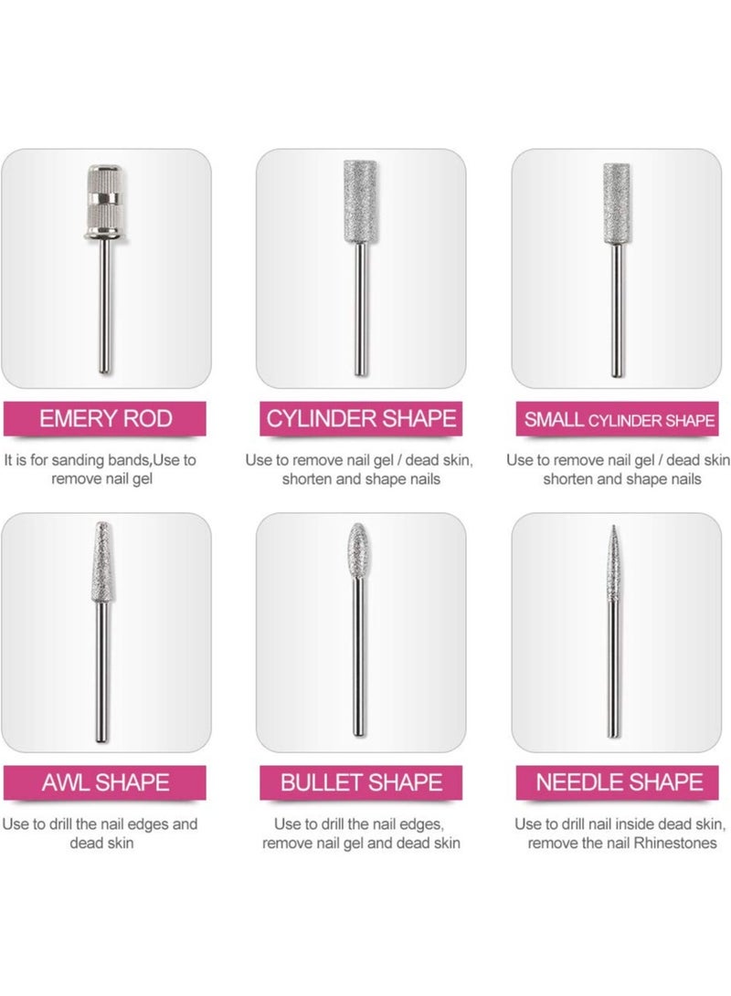 ORiTi أداة طاحونة كهربائية محمولة لقلم فن الأظافر من الأكريليك - Image 5