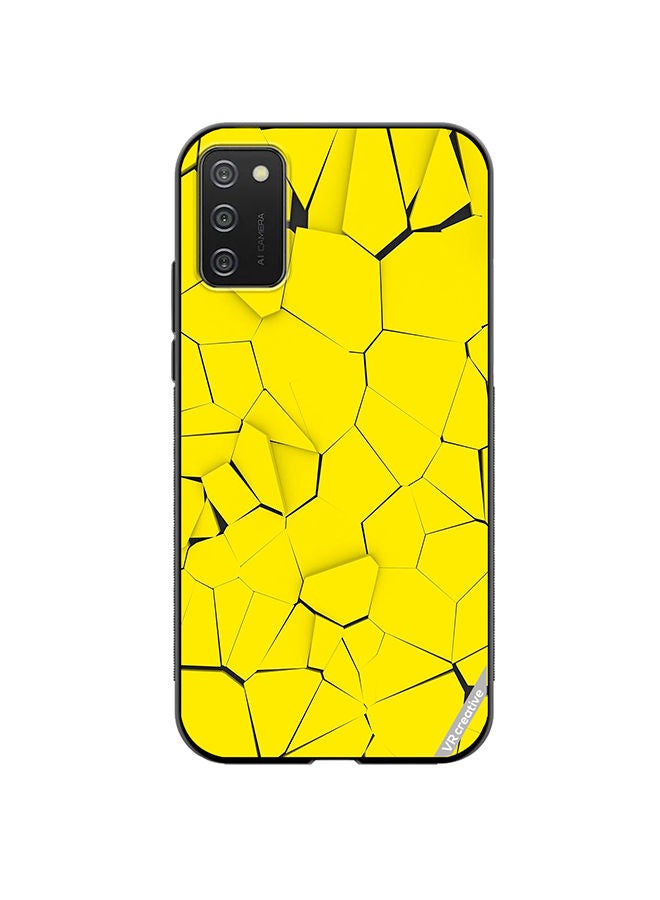 VR CREATIVE Protective Case Cover For Samsung Galaxy A03s Abstract Design Multicolour - Image 1