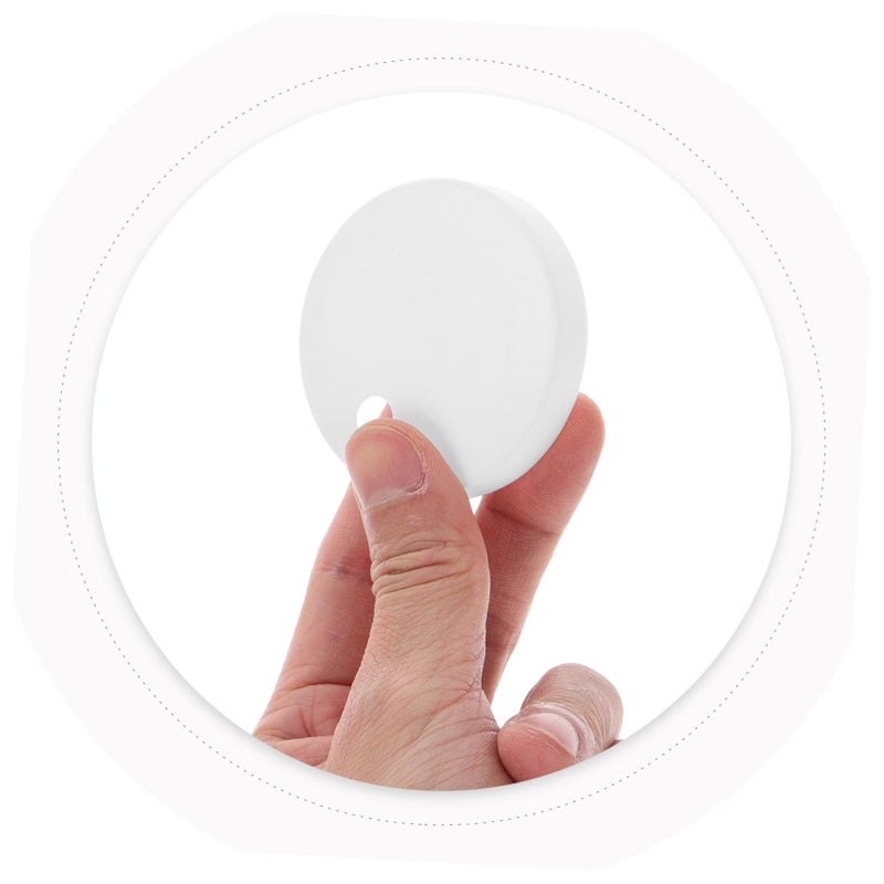 Toilet Seat Bolt Cover Caps Set Of 2 White Quick Installation Durable For All Toilets - Image 4