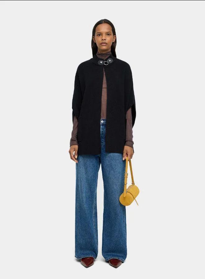 بارفوا بونشو حياك برقبة عالية