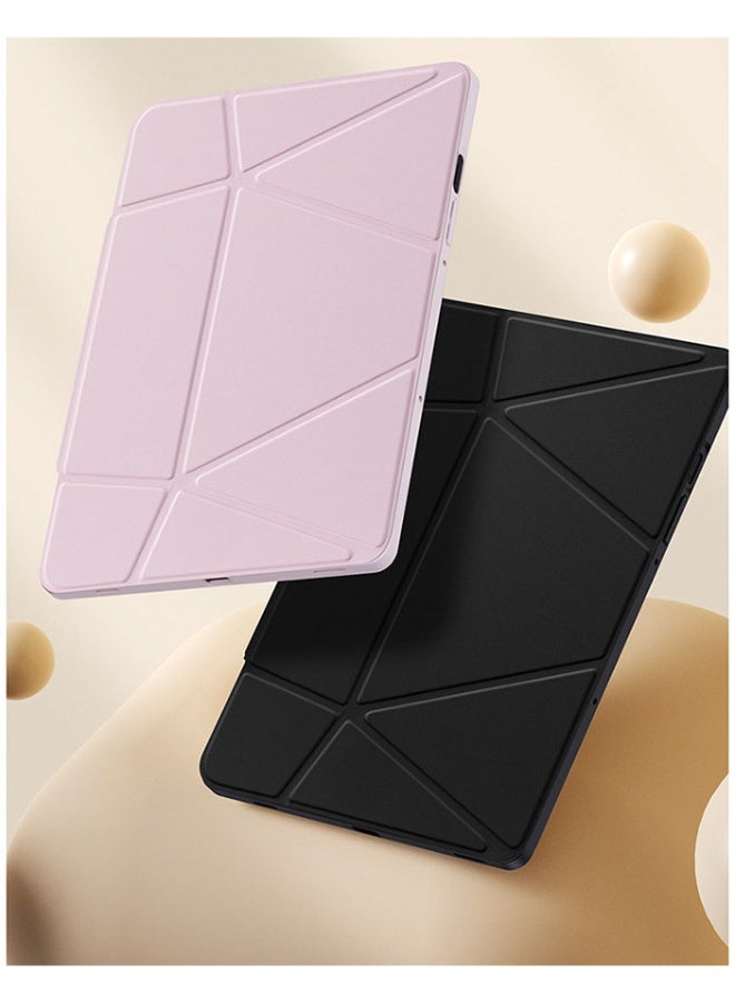 Case for Samsung Galaxy Tab S11, Ultra Slim Smart Tablet Case with Detachable Pencil Holder, 4 Adjustable Angles, Auto Wake/Sleep, Vegan Leather - Image 2