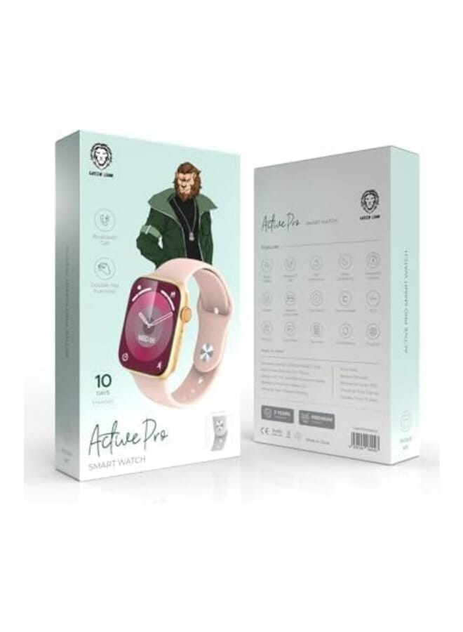 Green Lion Active Pro Smart Watch - Rose Gold - Image 1