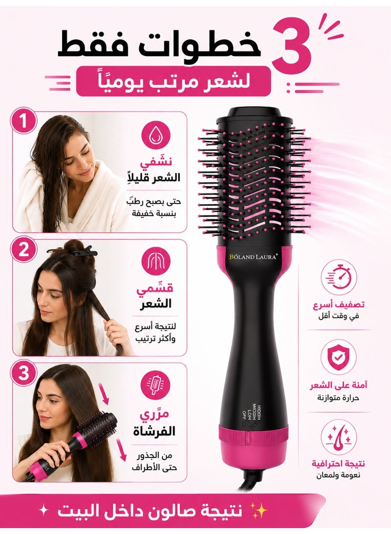 BOLAND LAURA BOLANDLAURA 1200W Hair Dryer and Styler Brush - Image 3