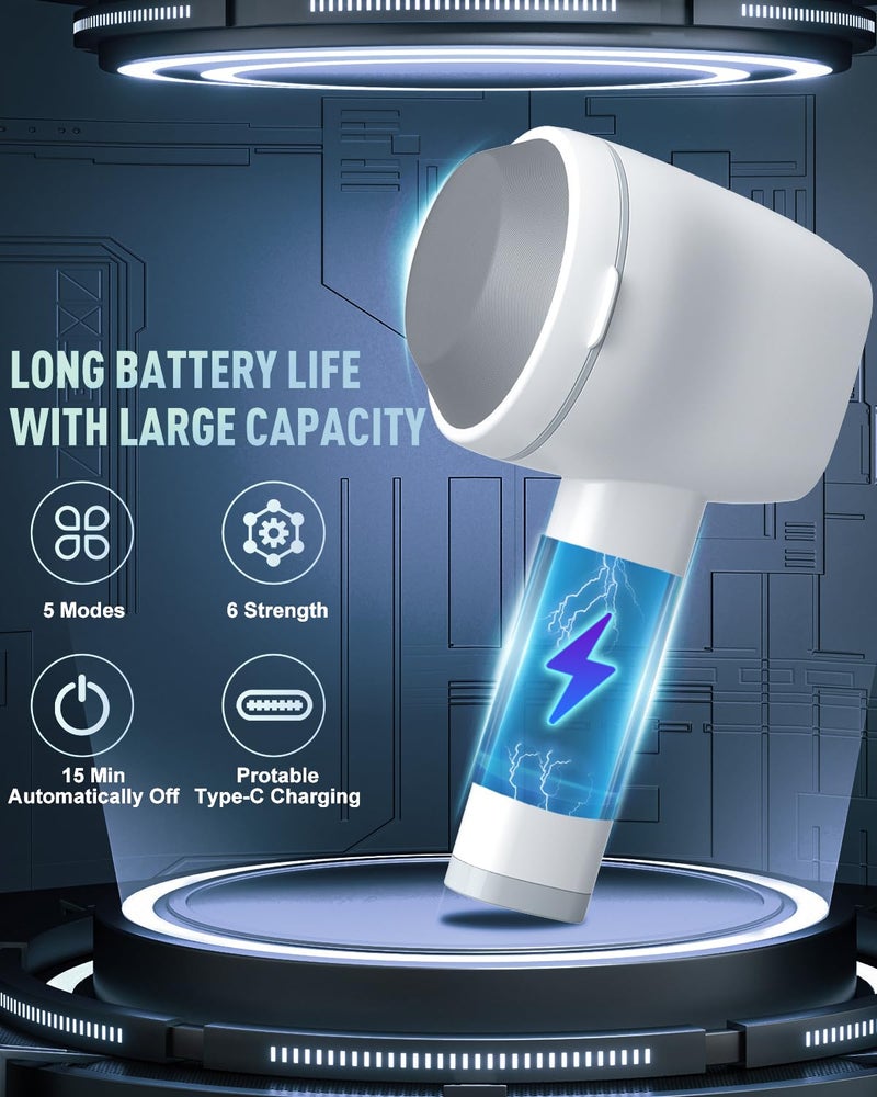 Hipidian Body Sculpting Machine - Rechargeable Cellulite Massager with 5 Models & 6 Speeds, Beauty Sculpt Massager Christmas Gifts for Women Wife Girlfriend Sister He - Image 2