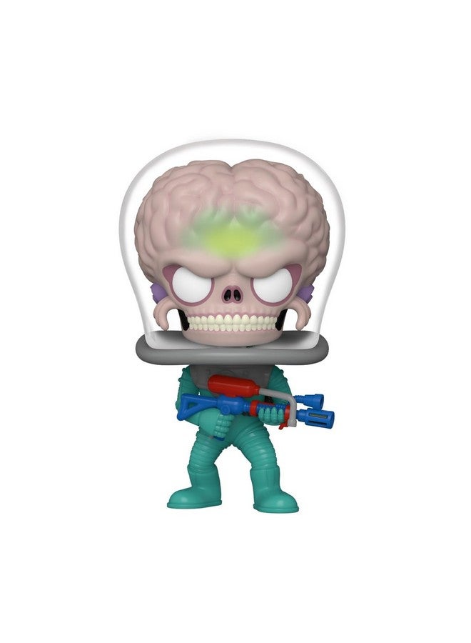 Funko Pop Movies: Mars Attacks - Martian Alien Soldier - Mars Attacks Film - Collectable Vinyl Figure - Gift Idea - Official Merchandise - Toys for Kids & Adults - Sci-Fi Fans - Image 2
